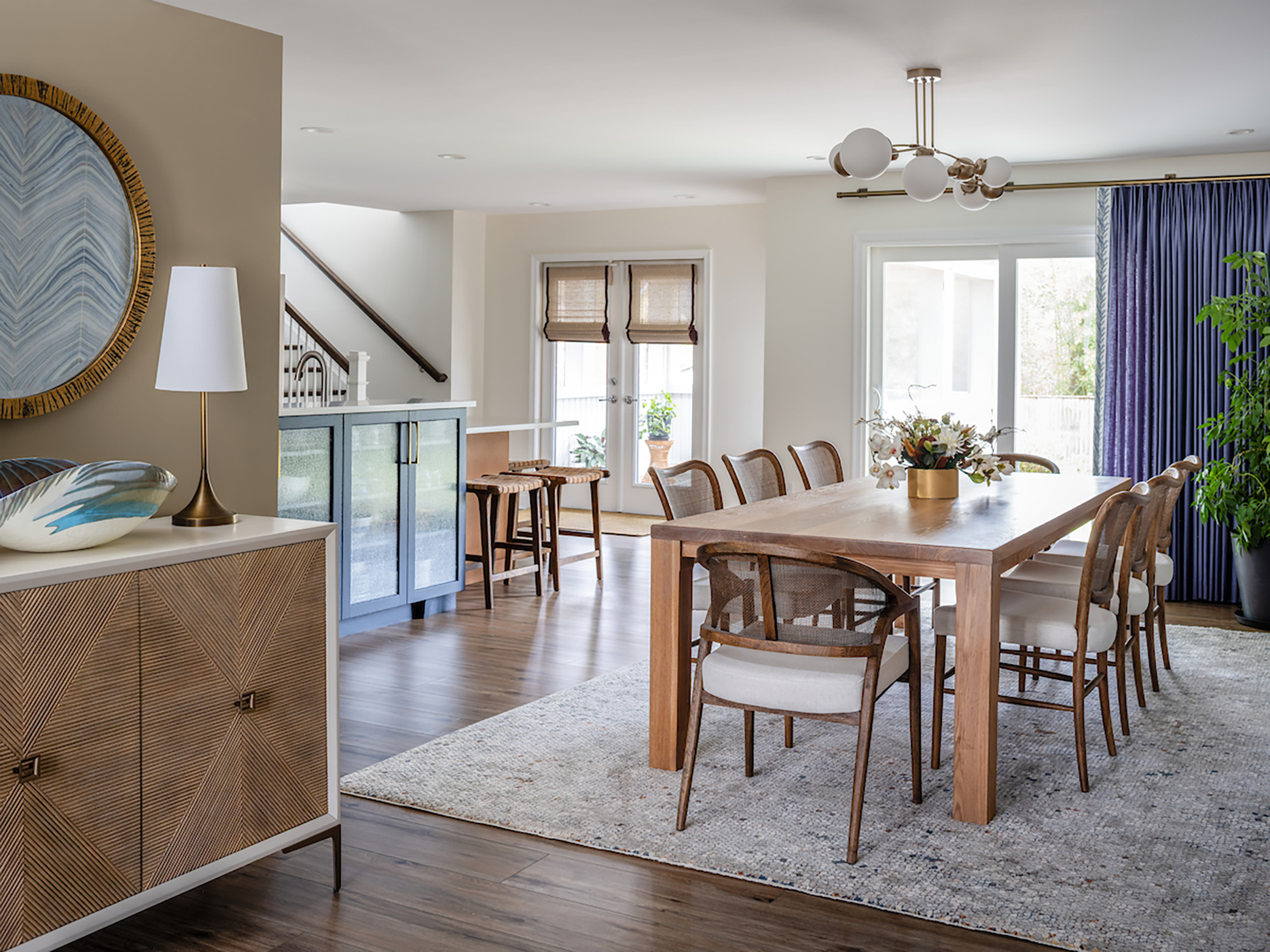 Dining Room in West Orange by Valerie Ruddy.