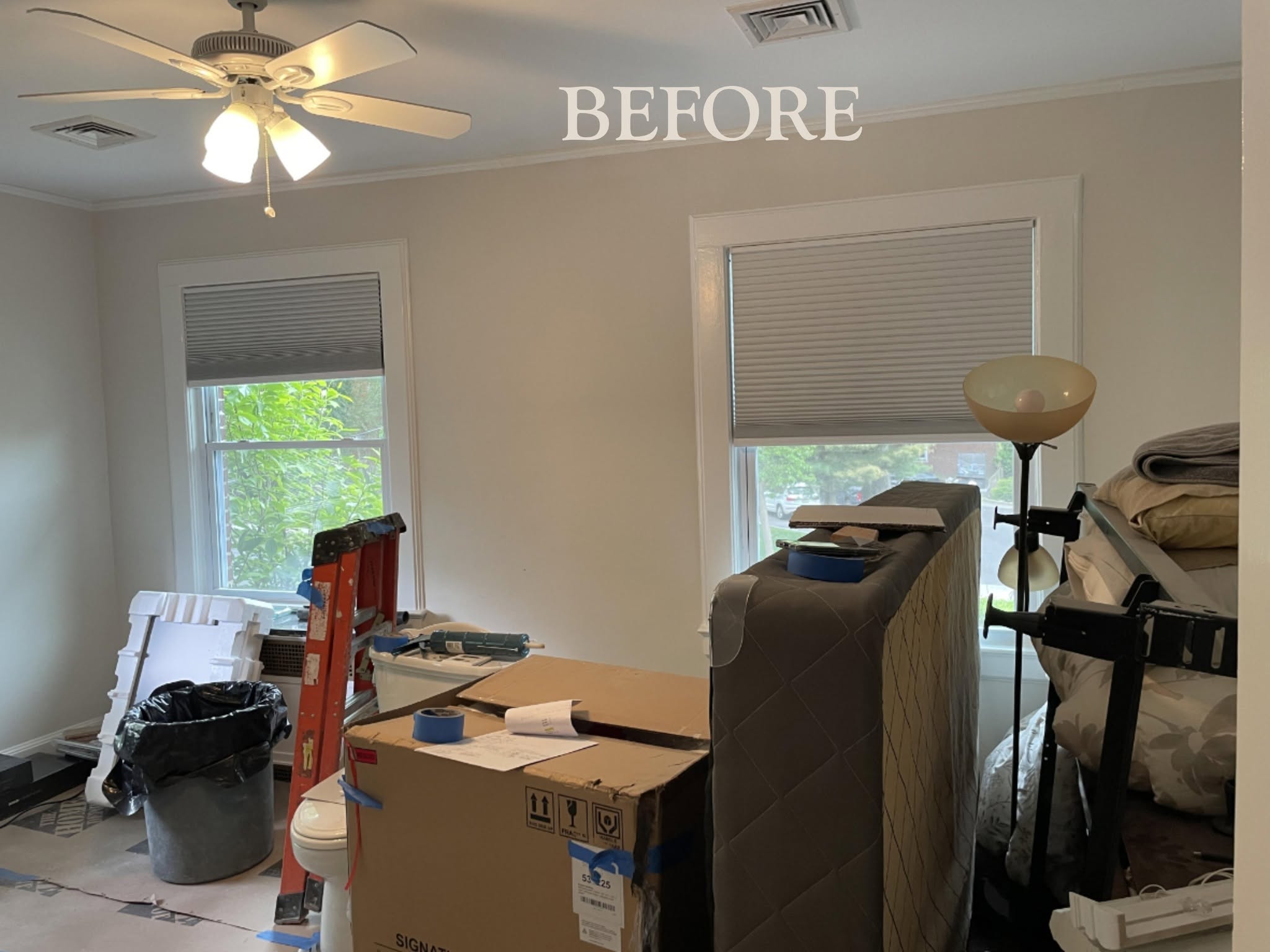Bedroom Project Before Photo
